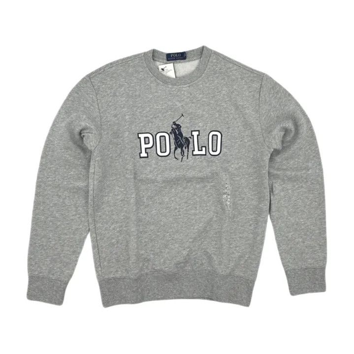 Polo Ralph Lauren Polo Ralph Lauren Crewneck Logo Print Sweatshirt Size US S / EU 44-46 / 1 - 1 Thumbnail