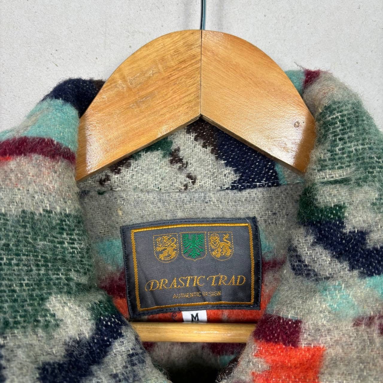 Native Vtg 90s Drastic Trad Aztec Southwestern Zip Fleece Jacket M Size US M / EU 48-50 / 2 - 6 Thumbnail