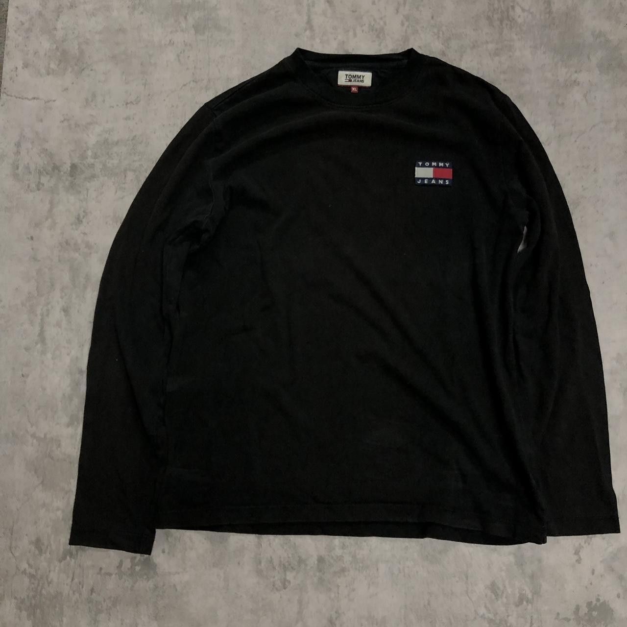 Tommy Hilfiger Black Tommy Hilfiger long sleeve t-shirt Size US XL / EU 56 / 4 - 1 Thumbnail