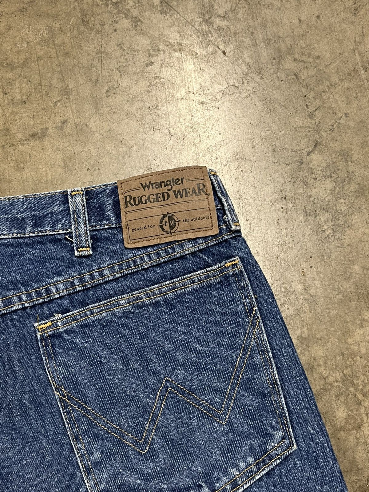 Vintage Jorts vintage wrangler baggy fit denim shorts summer hype Size US 32 / EU 48 - 7 Thumbnail