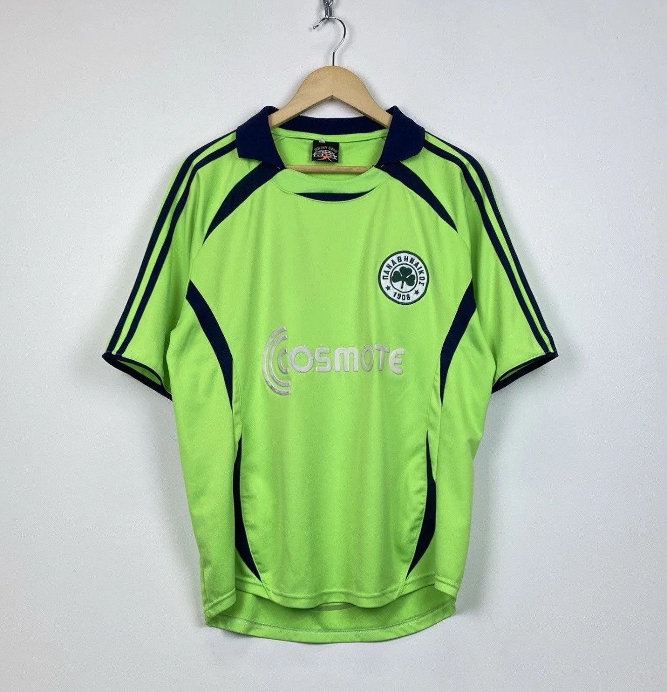 Vintage Vintage Panathinaikos F.C. 1908 Ninis Football Jersey Shirt Size US XL / EU 56 / 4 - 1 Thumbnail