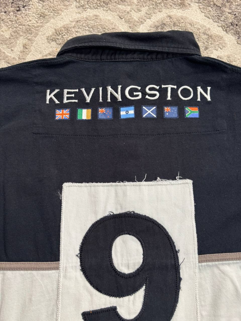 Vintage Kevingston New Zealand International Rugby Polo Shirt Size M Size US M / EU 48-50 / 2 - 3 Thumbnail