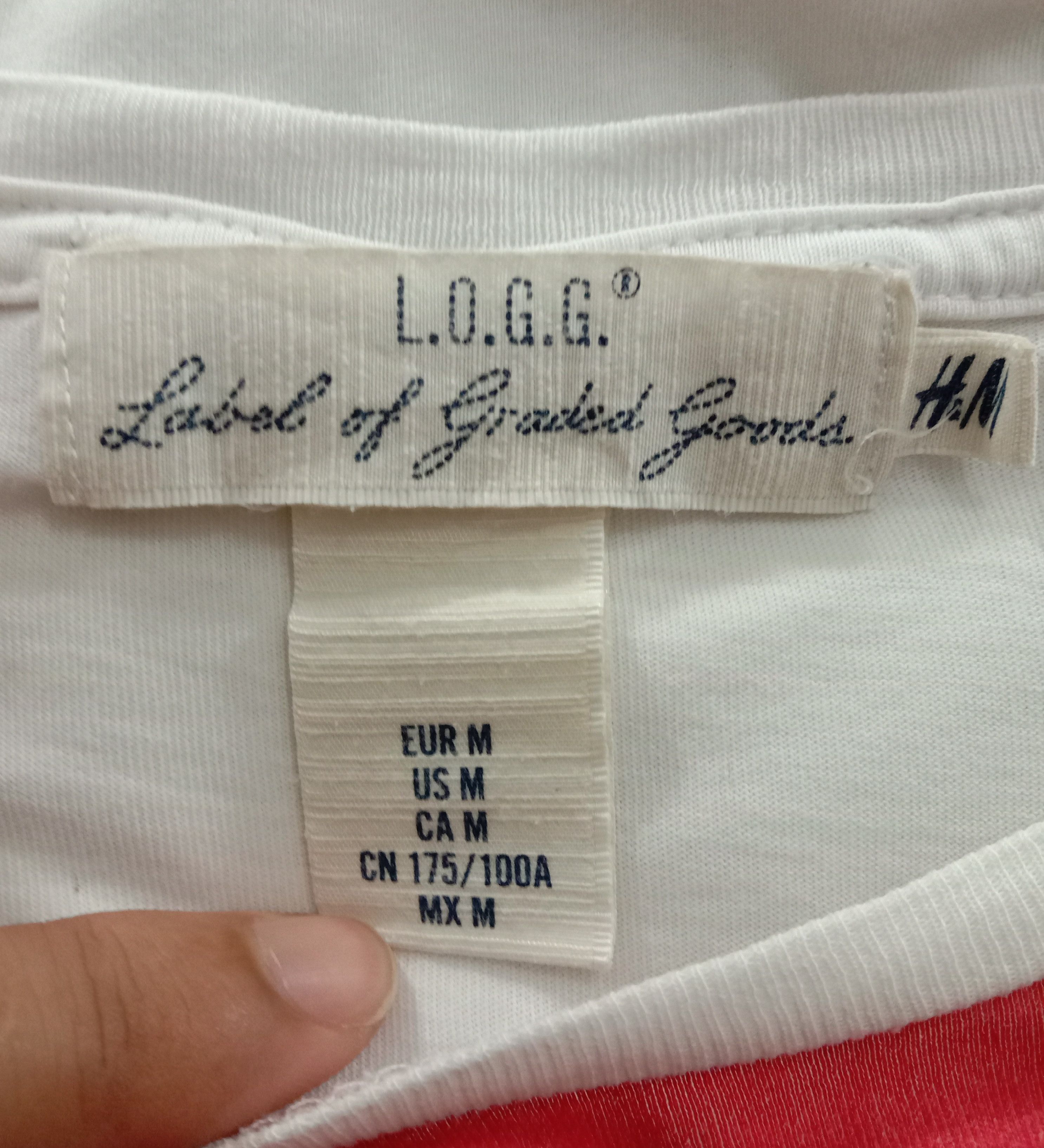 H&M Vintage H&M x L.O.G.G. T-Shirt Size US L / EU 52-54 / 3 - 5 Thumbnail