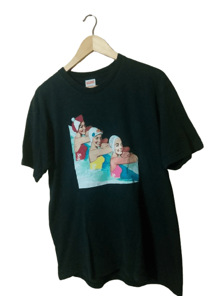 Supreme Supreme 3 Swimmers Graphic tee Size US M / EU 48-50 / 2 - 2 Thumbnail