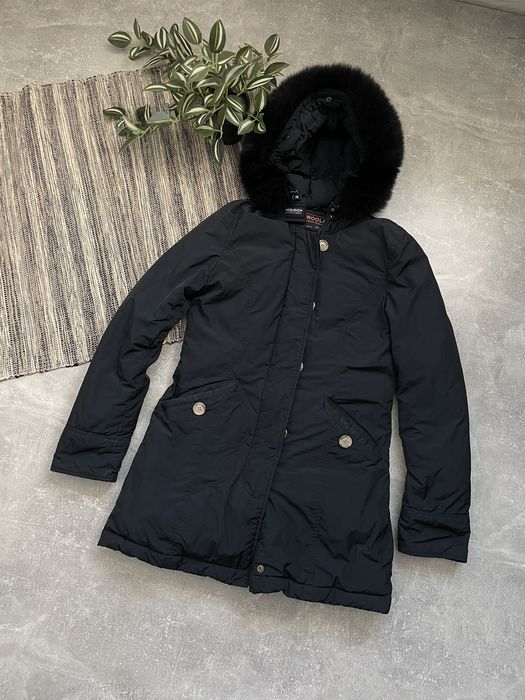 Woolrich cheap parka xs