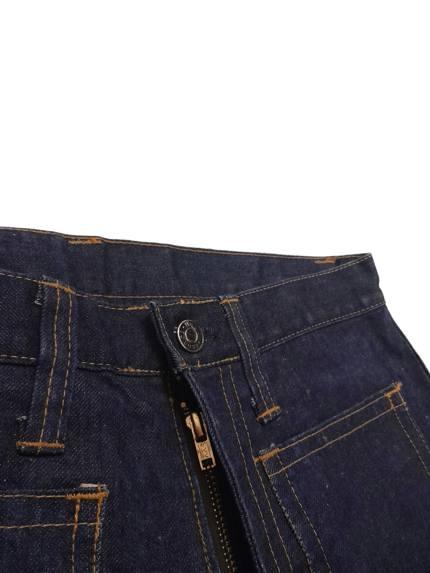 Japanese Brand BELL SEIHA Flare Denim Denim (S232) waist 29 Size US 29 - 6 Thumbnail
