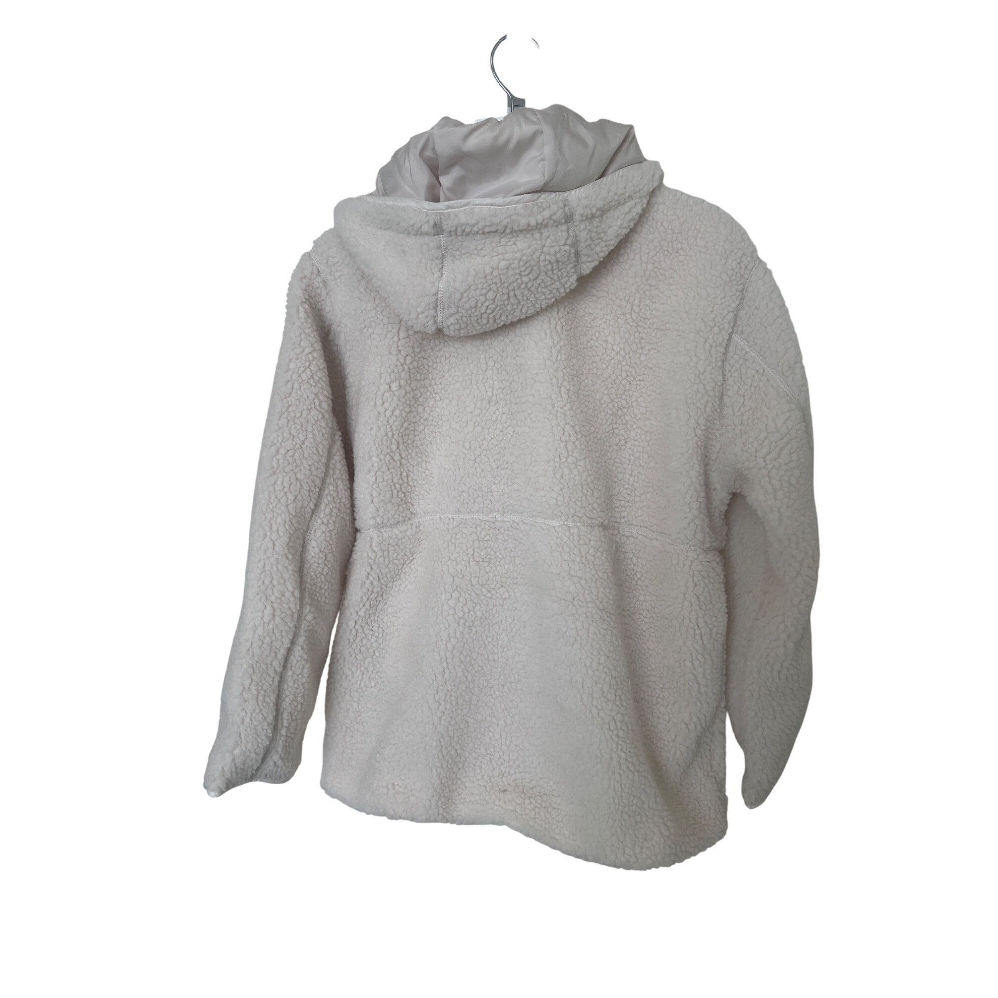 H&M H&M White Teddy Fleece Hoodie Jacket Size S / US 4 / IT 40 - 8 Thumbnail