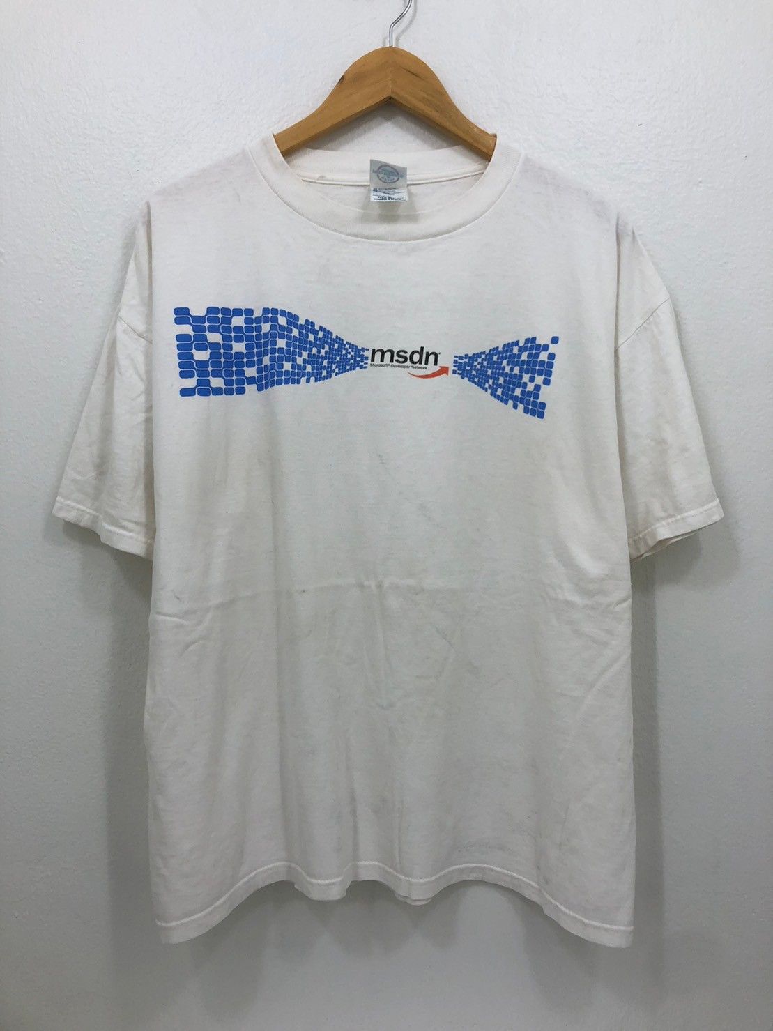 Microsoft × Vintage Vintage 00's Microsoft Developer Network shirt msdn BN Size US XL / EU 56 / 4 - 4 Thumbnail