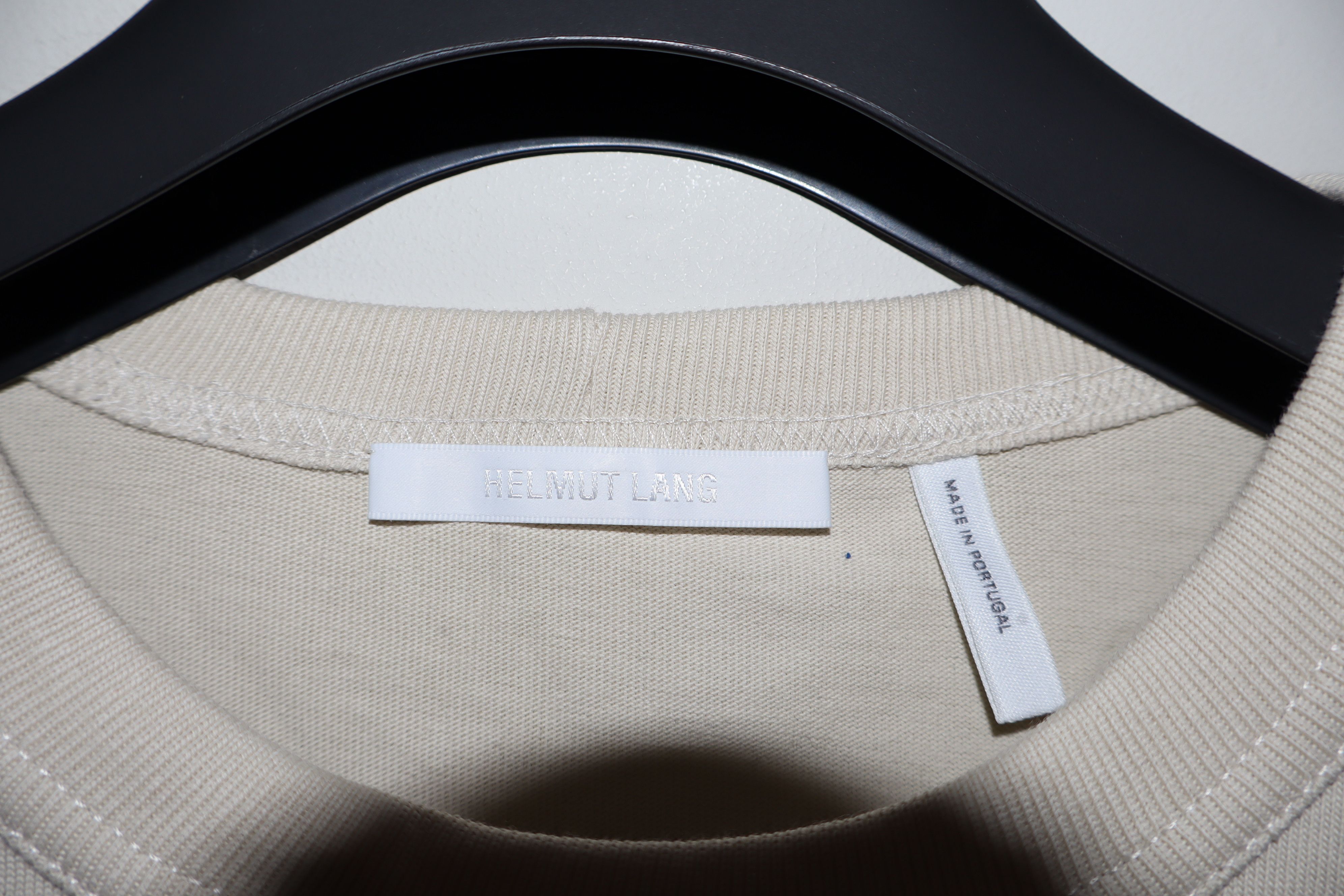 Helmut Lang Label print t-shirt Size US S / EU 44-46 / 1 - 5 Thumbnail