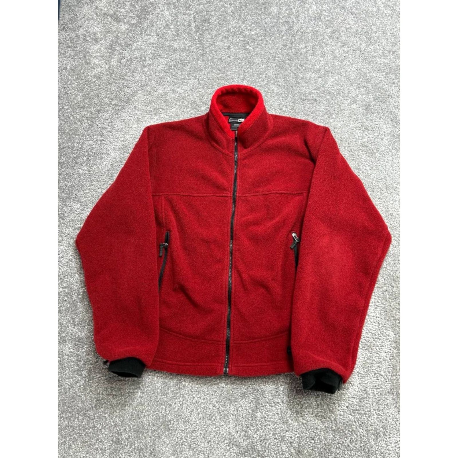 Vintage REI Co Op Jacket Mens Medium Red Fleece Full Zip Thermal Pro Hiking Athleisure Size US M / EU 48-50 / 2 - 2 Thumbnail