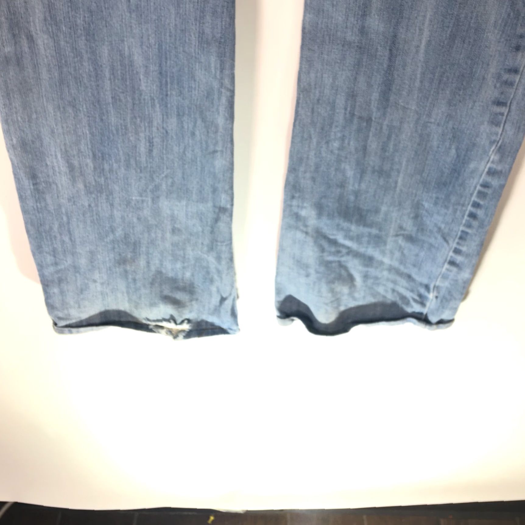 Vintage Piper Womens Straight Jeans Size 11 Blue Denim Regular Fit 5-Pocket Casual Size 32" / US 10 / IT 46 - 7 Thumbnail