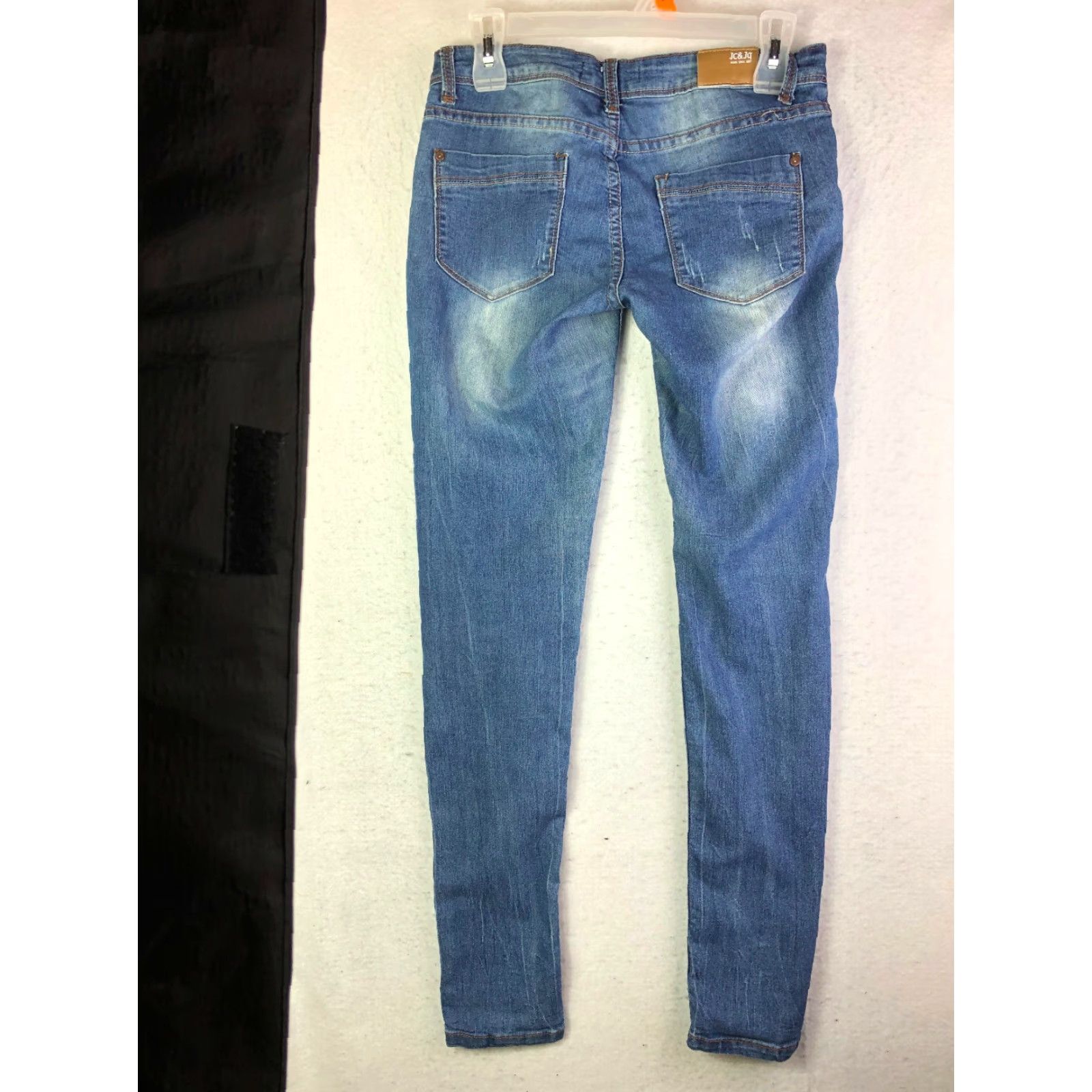 Denime Jc&Jq Jeans Mid Rise Skinny Juniors Size 5 Blue Denim Jeans Womens Regular Rise Slim Fit Vintage N/A Size 27" / US 4 / IT 40 - 7 Thumbnail