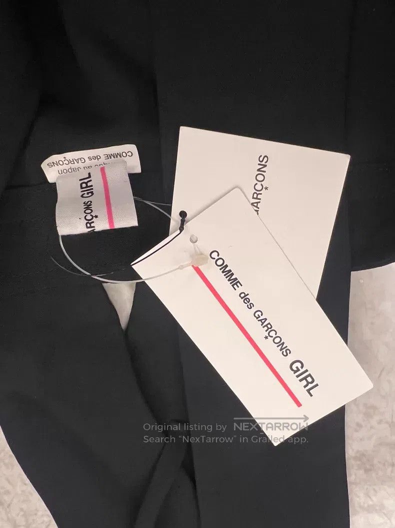Comme des Garcons Comme Des Garcons size XS Wool bib overalls balloon pants Size 23" - 3 Thumbnail