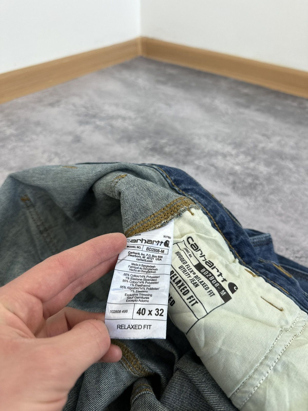 Carhartt Vintage Carhartt USA Carpenter Cargo Utility Y2K Work Pants Size US 40 / EU 56 - 16 Thumbnail
