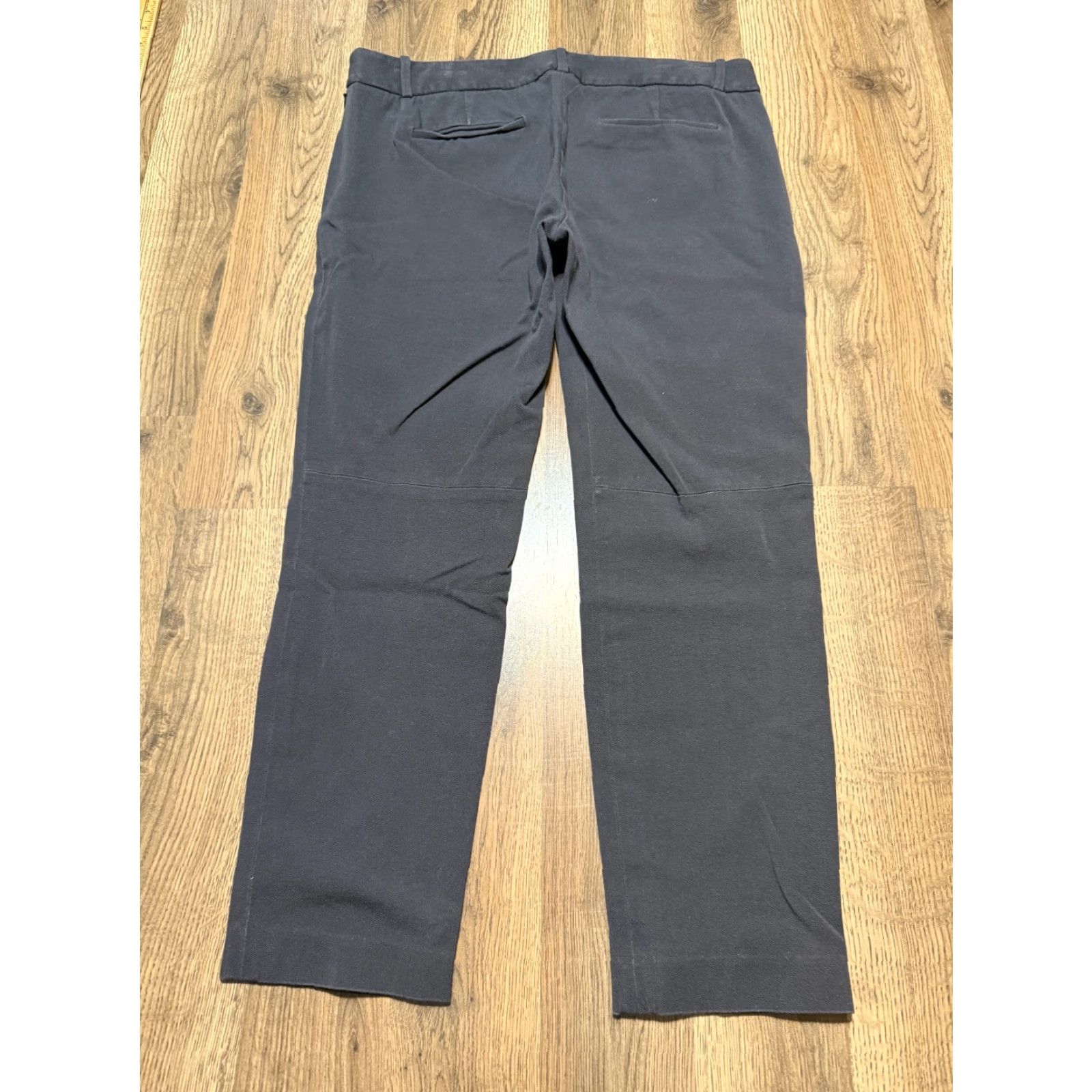 J.Crew J.CREW Pants, Women's Size 10, Black, Pull On, Dress Pants, City Fit, Flat Front, Regular, 24 in Inseam, Dress Pants, City, Womens Size 32" / US 10 / IT 46 - 2 Thumbnail