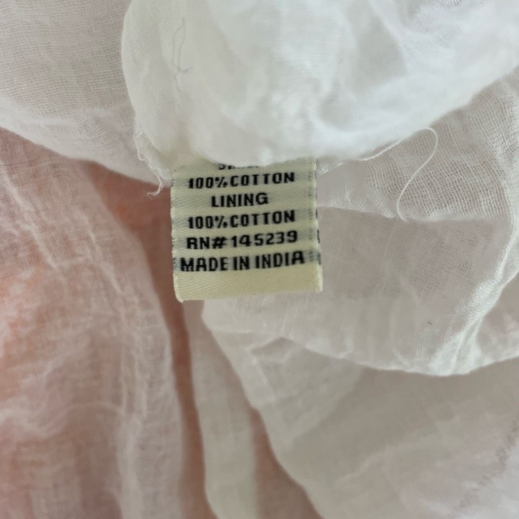 Other Sim & Sam Nordstrom Orange Gingham Micro Check Bare Midriff Size L / US 10 / IT 46 - 8 Thumbnail