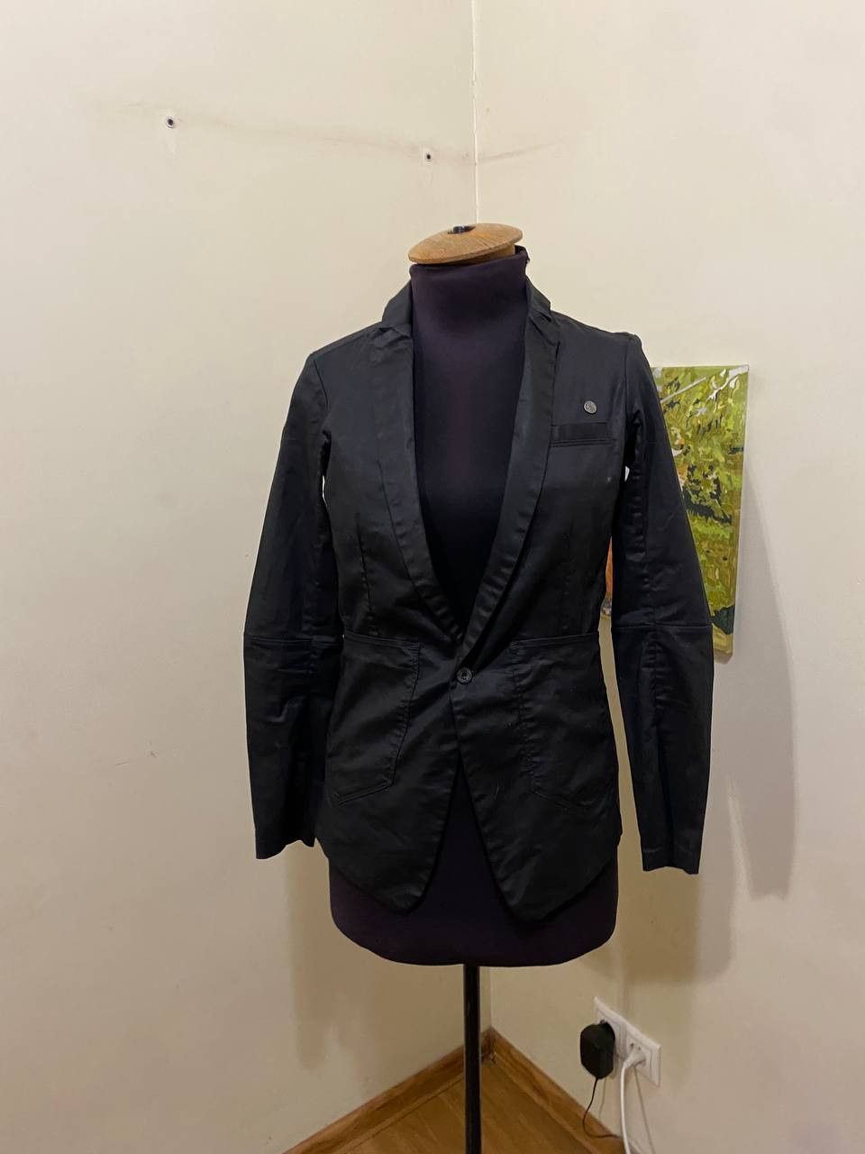 G-Star G-Star RAW women's black denim jacket in size XS. Size XS / US 0-2 / IT 36-38 - 1 Thumbnail