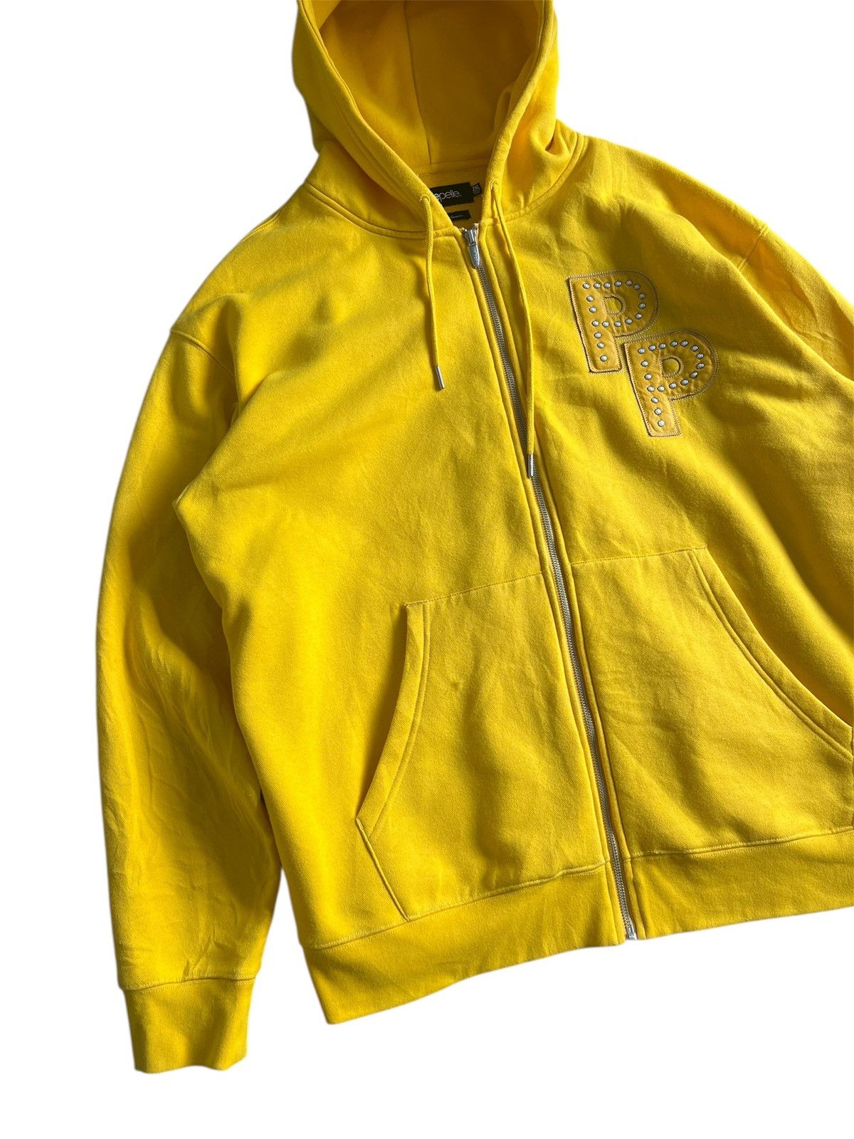 Pelle Pelle Vintage Pelle Pelle Marc Buchanan Spellout Hoodie Zipper Size US XXL / EU 58 / 5 - 5 Thumbnail