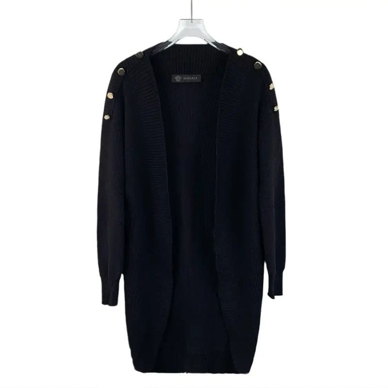 Versace Black Women's Cardigan in Size S 0089