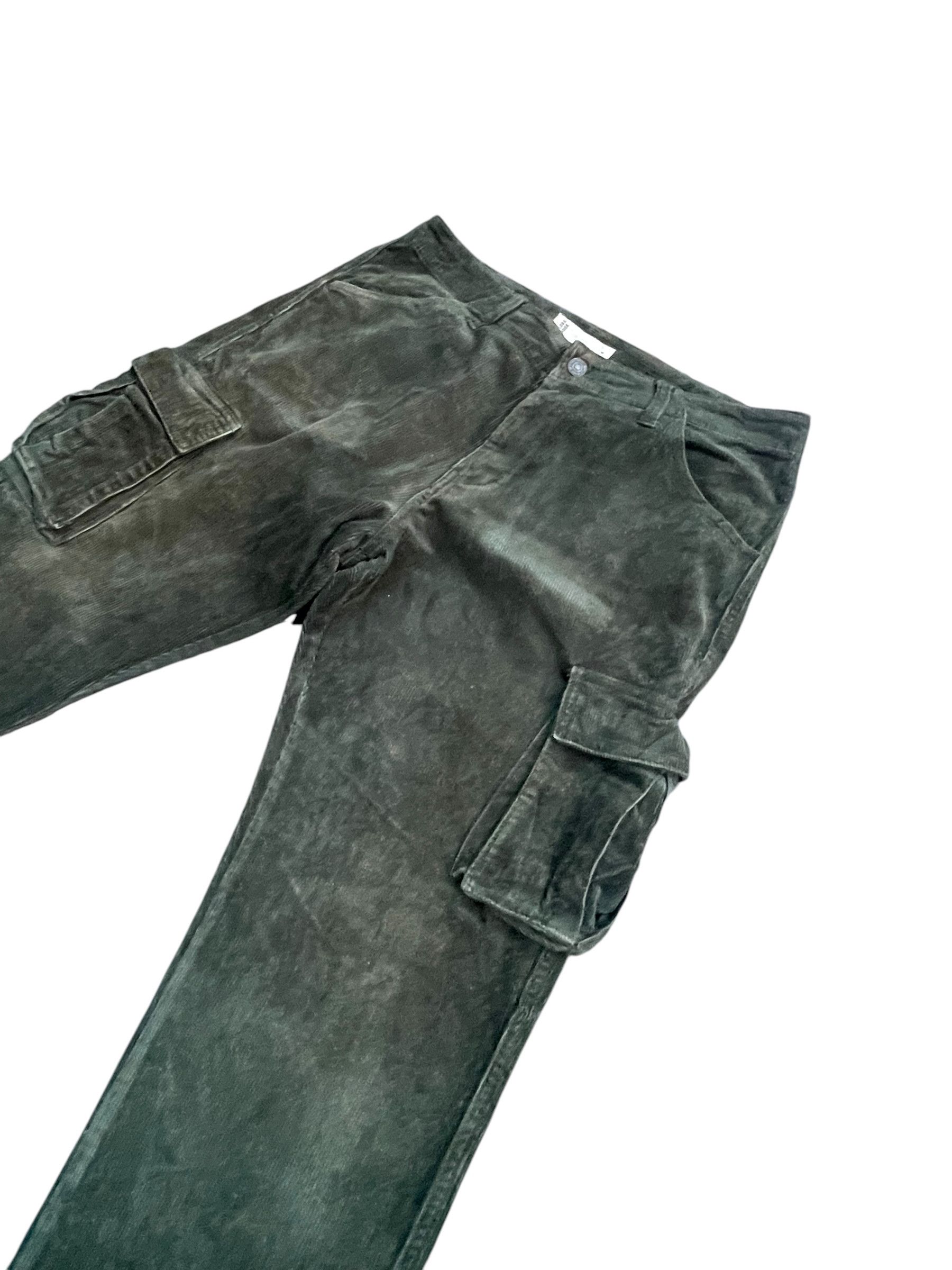 Global Work × Japanese Brand Global Work Coduroy Cargo Pant Size US 32 / EU 48 - 2 Thumbnail