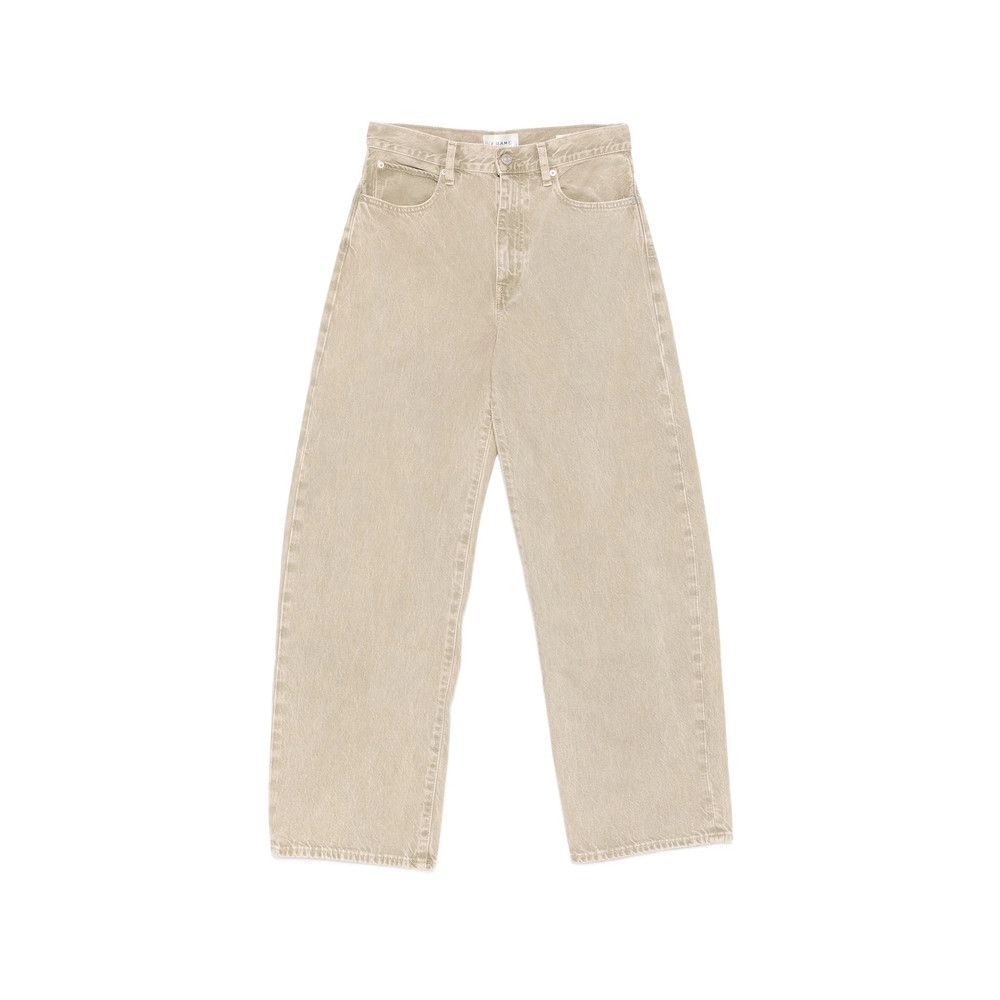Frame Frame NEUTRALS Denim - Wide-Leg Jeans Size 24" / US 00 / IT 34 - 1 Thumbnail