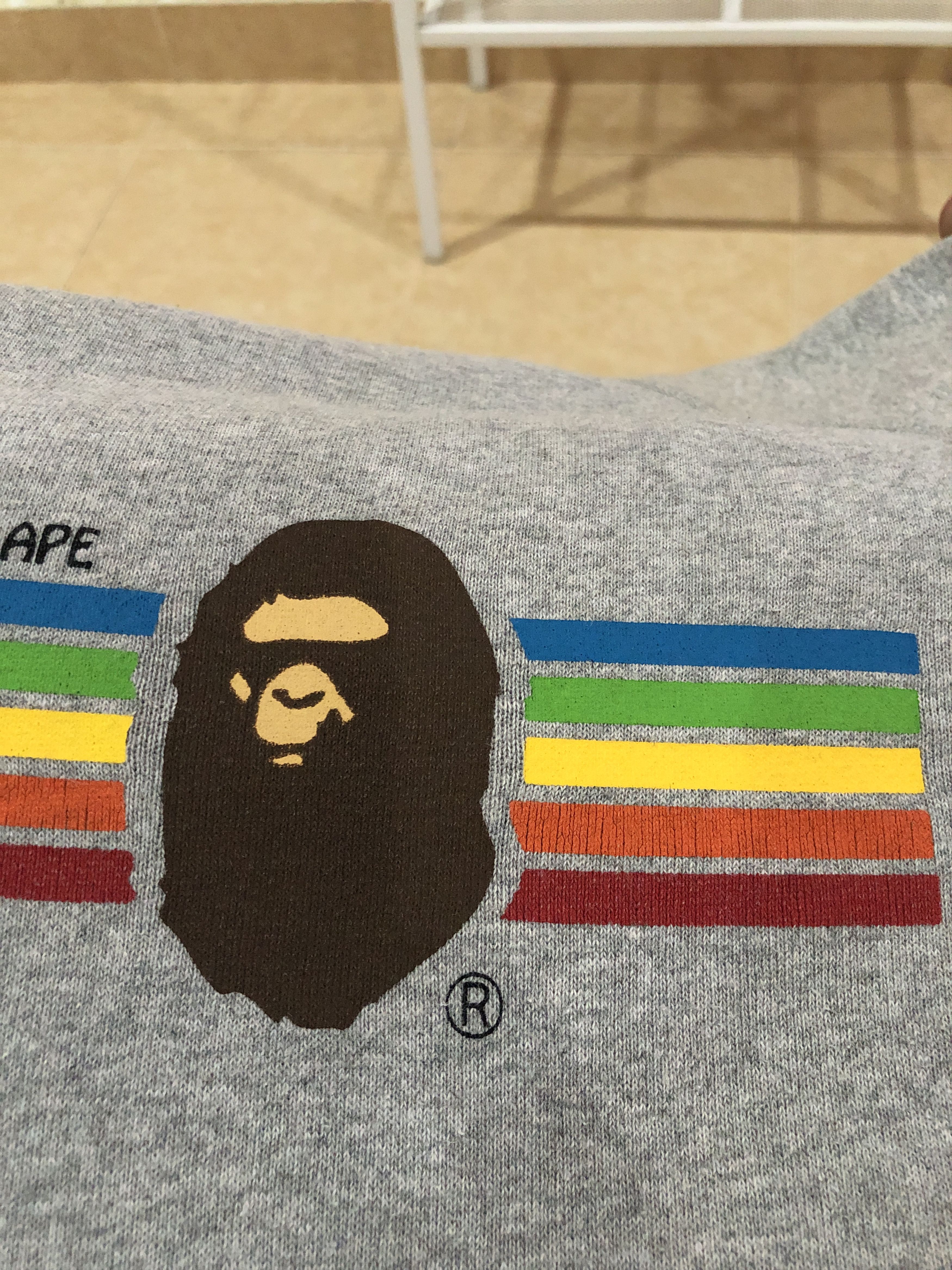 Bape OG A Bathing Ape Reversible Crewneck Sweatshirts Size US L / EU 52-54 / 3 - 7 Thumbnail