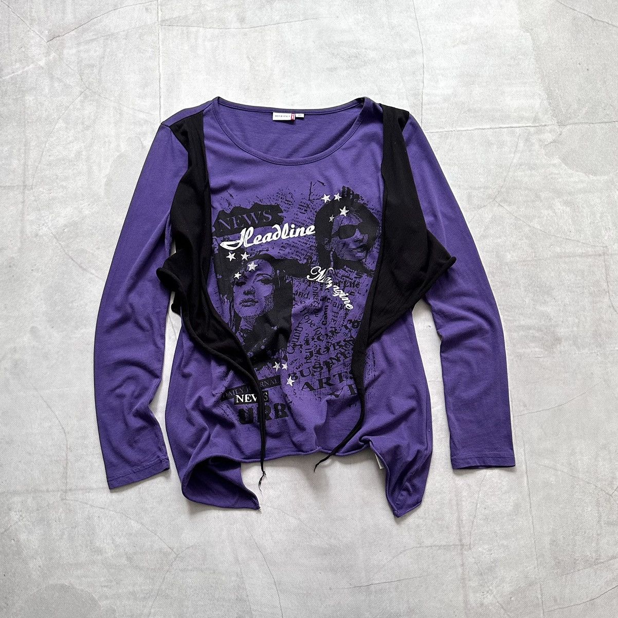 Hysteric Glamour × Undercover Bondage Hysteric Glamour Vibe Long Sleeve T Shirt Cop Copine Size S / US 4 / IT 40 - 1 Thumbnail