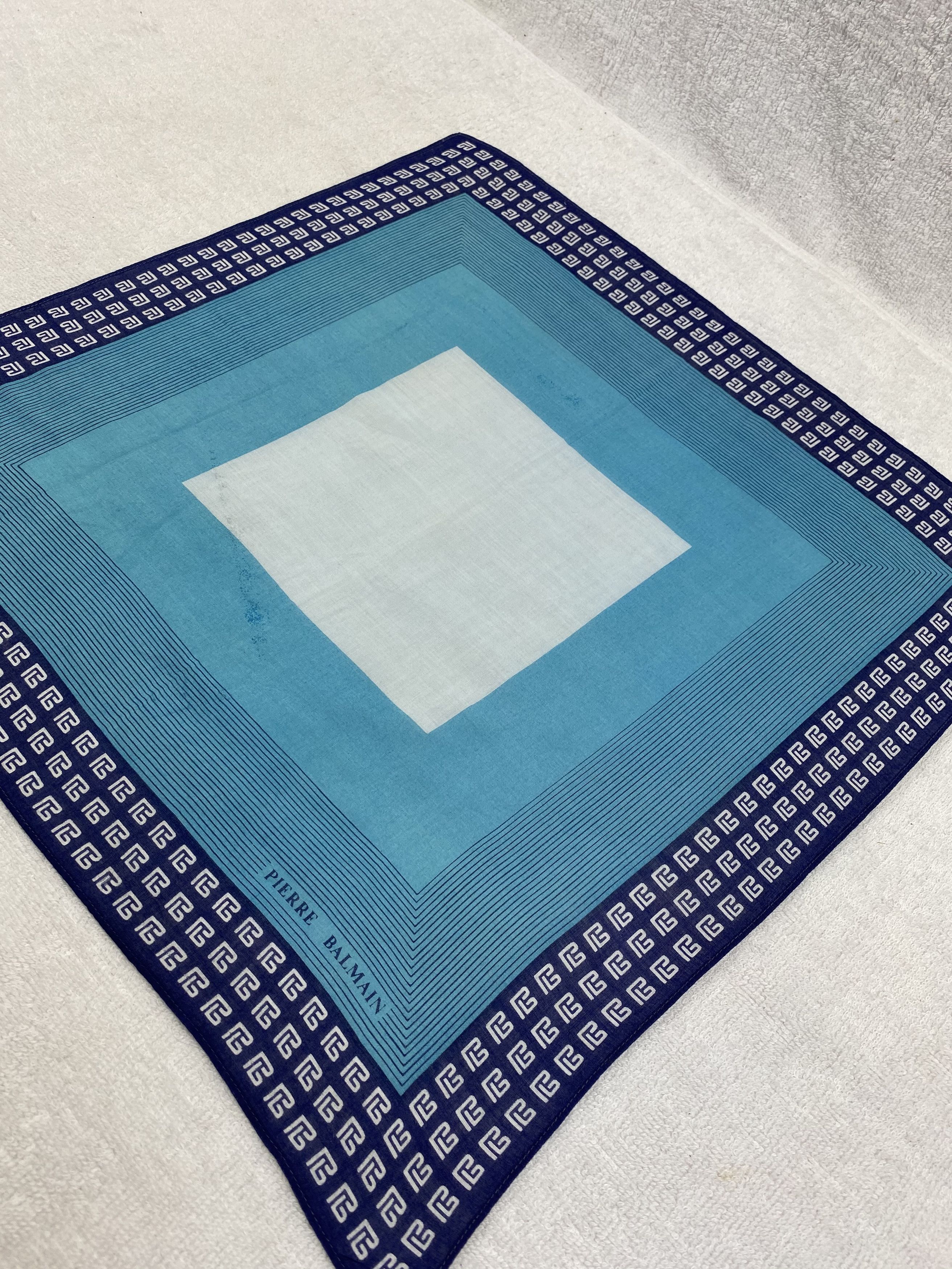 Pierre Balmain × Vintage Pierre Balmain Handkerchief / Bandana / Neckerchief Size ONE SIZE - 5 Thumbnail
