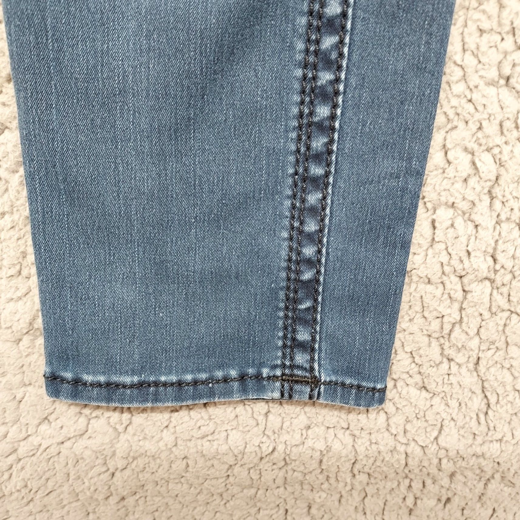 Vintage Rock Revival Adele Jeans Women's 29 x 31 Blue Low Rise Bootcut Medium Wash Denim Size 29" - 5 Thumbnail