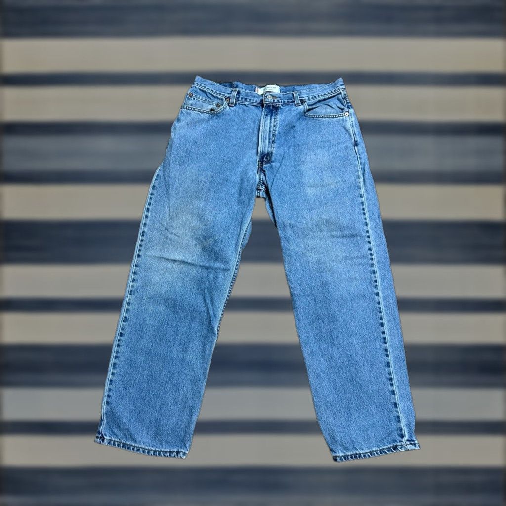 Levi's VINTAGE Levi's 550 Relaxed Fit Jeans Pants Men's Sz 36x30 Made in USA 90's Blue Size US 36 / EU 52 - 1 Thumbnail