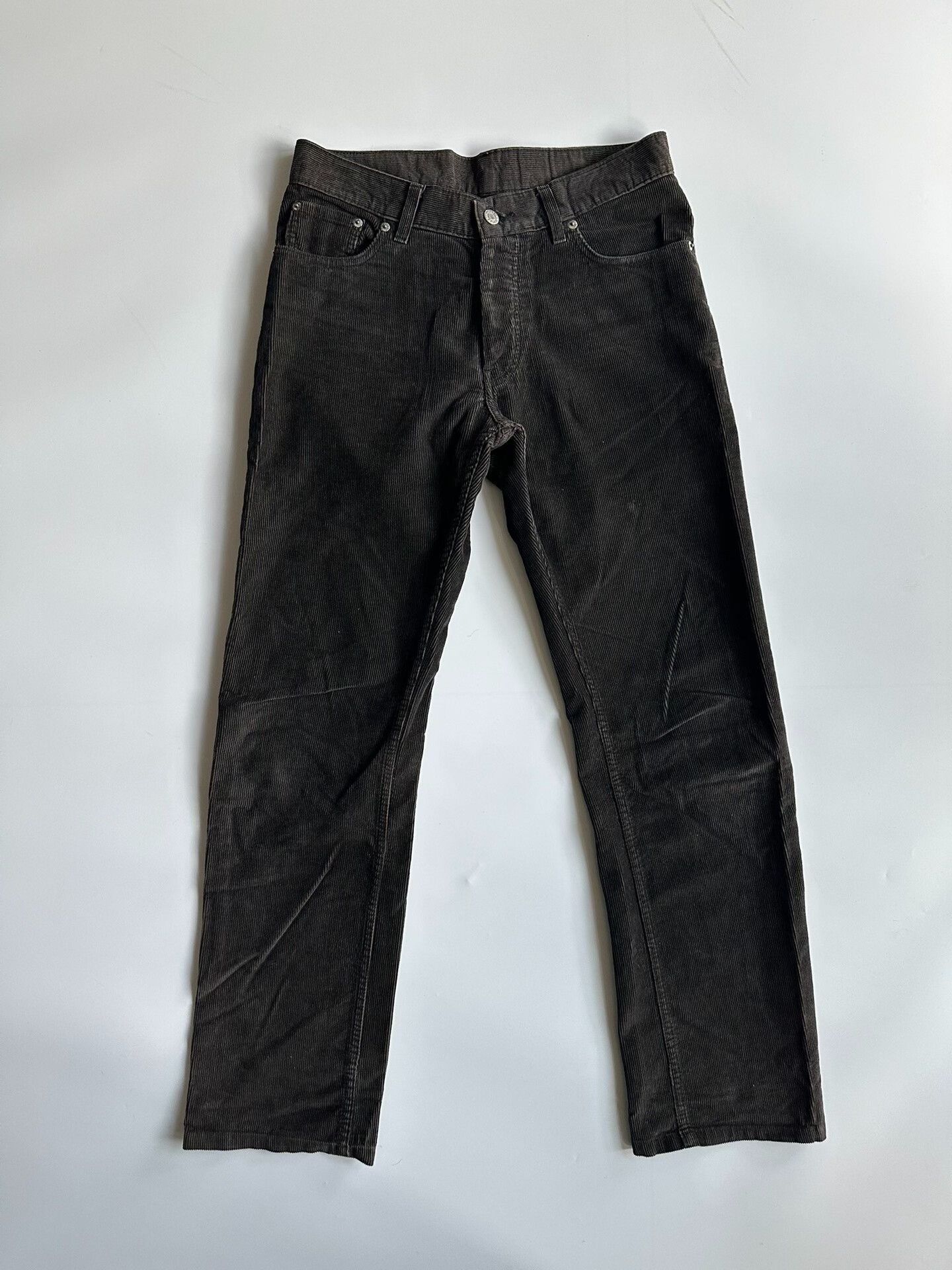Helmut Lang Helmut Lang 1998 Corduroy Pants Size US 31 - 1 Thumbnail