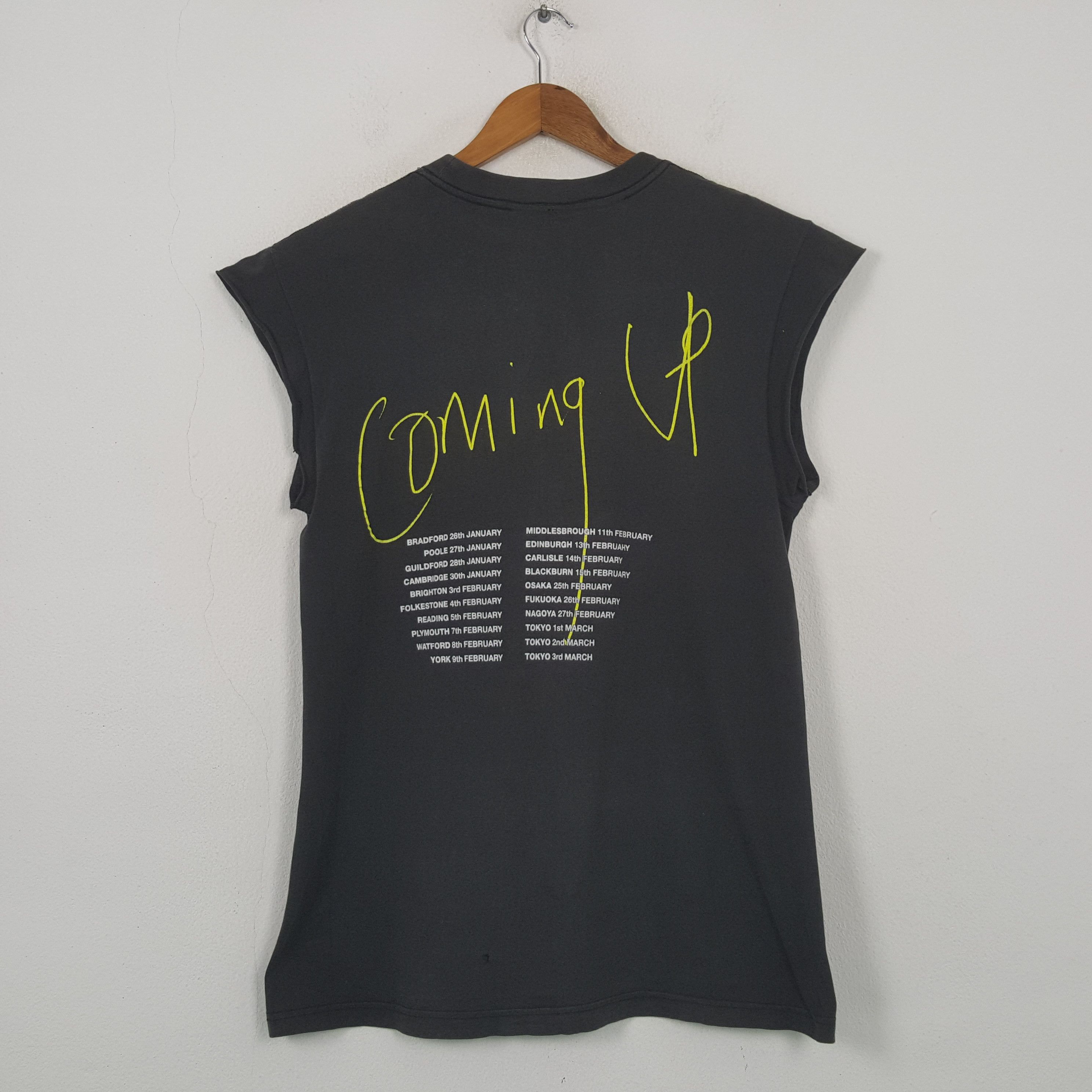 Band Tees Vintage Suede Coming Up English Rock Band Sleeves 32 Size US M / EU 48-50 / 2 - 3 Thumbnail