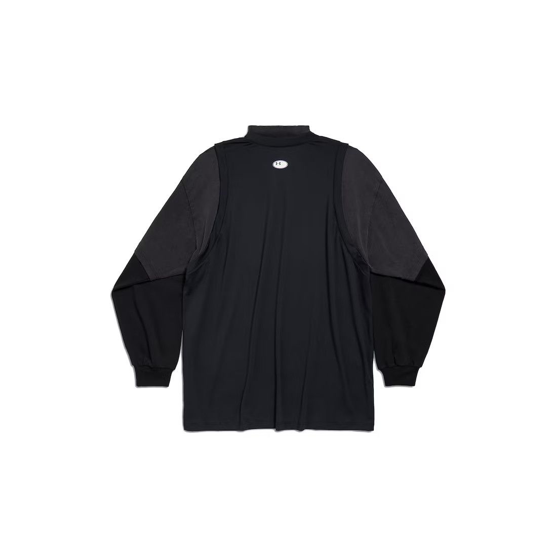 Balenciaga × Under Armour oc11z0425 Under Armour® Triple Layered T-Shirt in Black Size US S / EU 44-46 / 1 - 2 Thumbnail