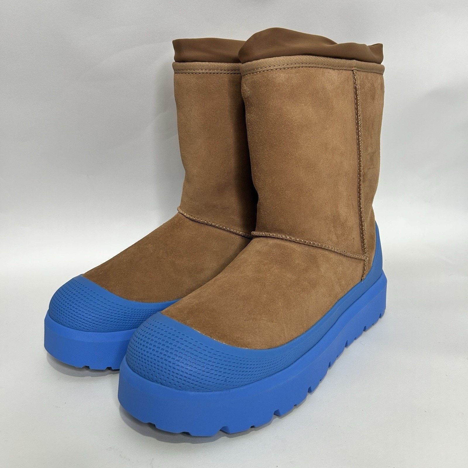 Ugg UGG Classic Short Hybrid Boot “Chestnut Sky Blue” 1143992 Size US 15 / EU 48 - 3 Thumbnail