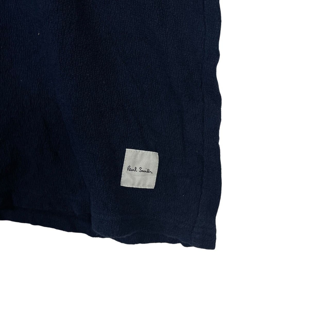 Paul Smith Paul Smith Homewear Pocket T Shirt Navy Waffle Textured Size US L / EU 52-54 / 3 - 5 Thumbnail