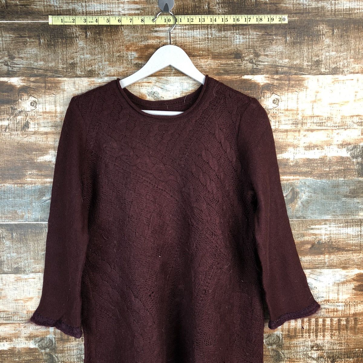 Homespun Knitwear Japan streetwear Purple Knitwear #A1259 Size M / US 6-8 / IT 42-44 - 2 Thumbnail