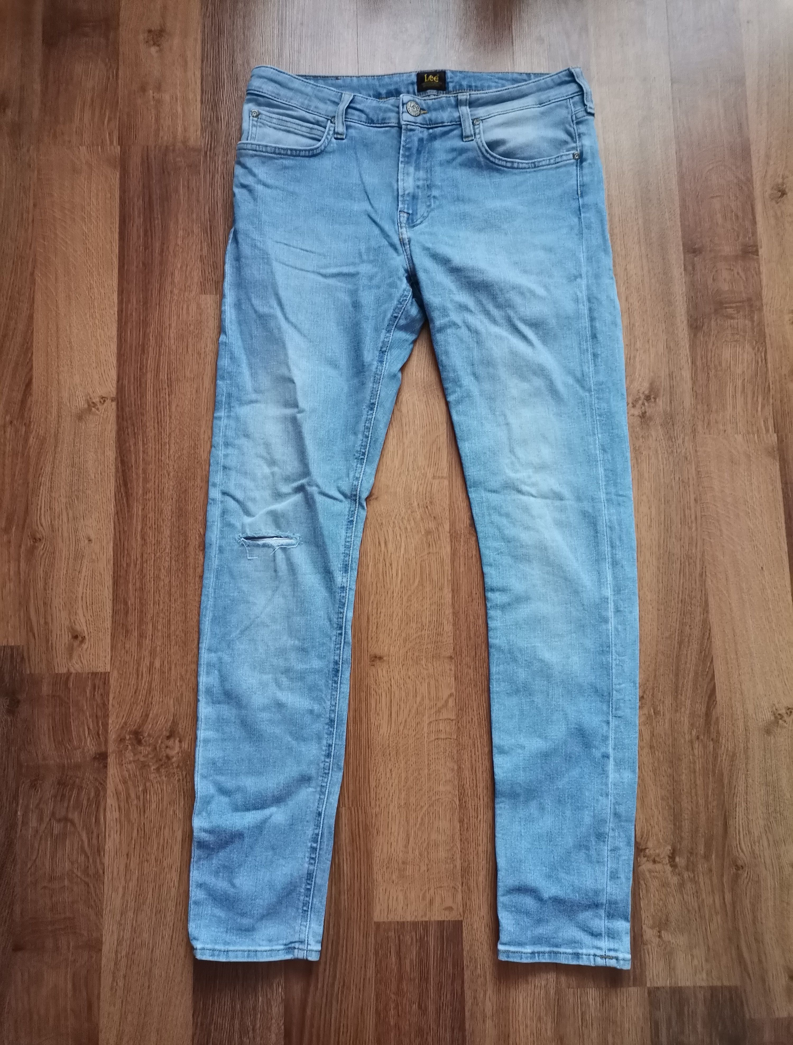 Lee Lee Malone Distressed Jeans Size US 32 / EU 48 - 1 Thumbnail