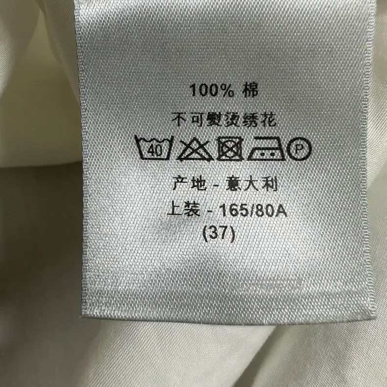 Dior Dior Size 37 Camellia embroidered logo shirt Size US XXS / EU 40 - 7 Thumbnail