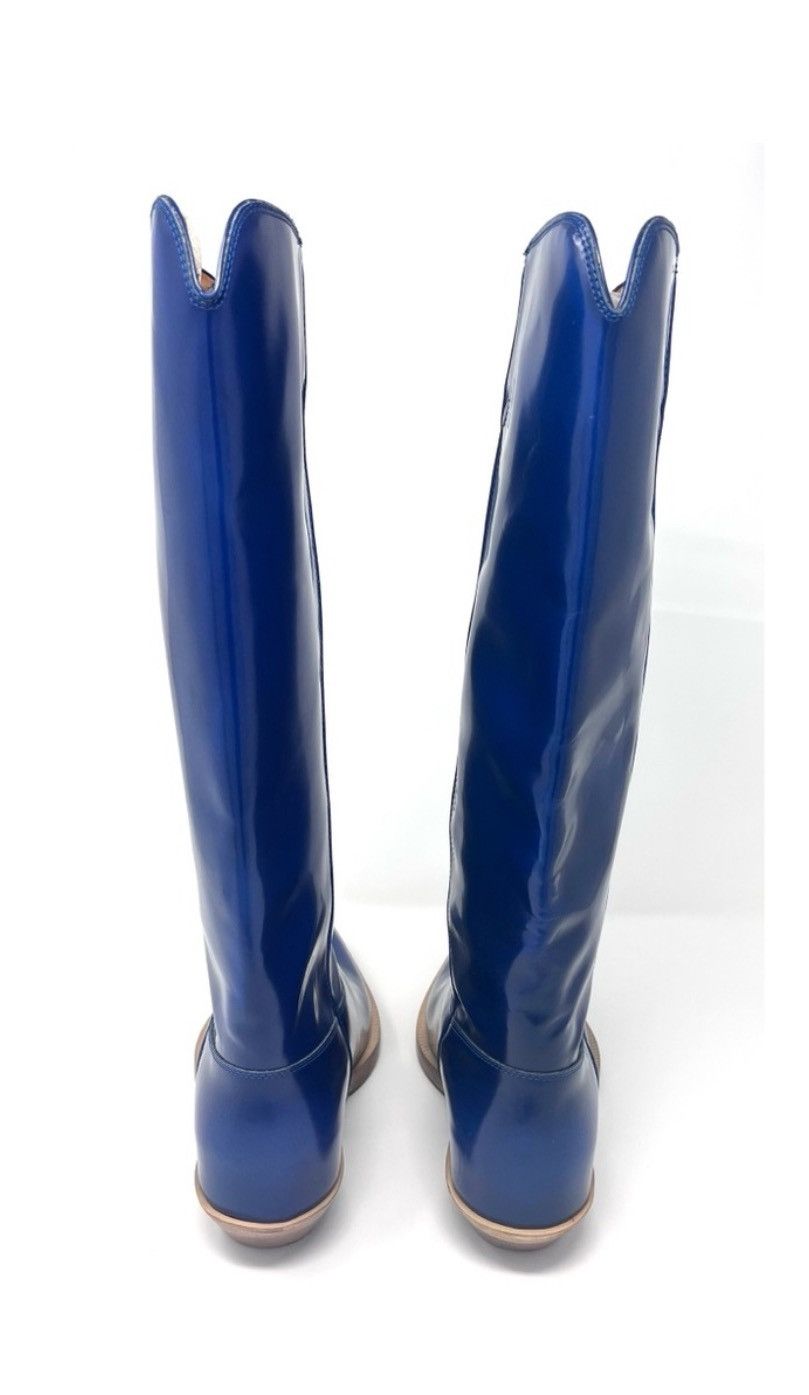 Chloe CHLOÉ Nellie Tall Western Majestic Blue Boots Sz. 6 US Size US 6 / IT 36 - 6 Thumbnail