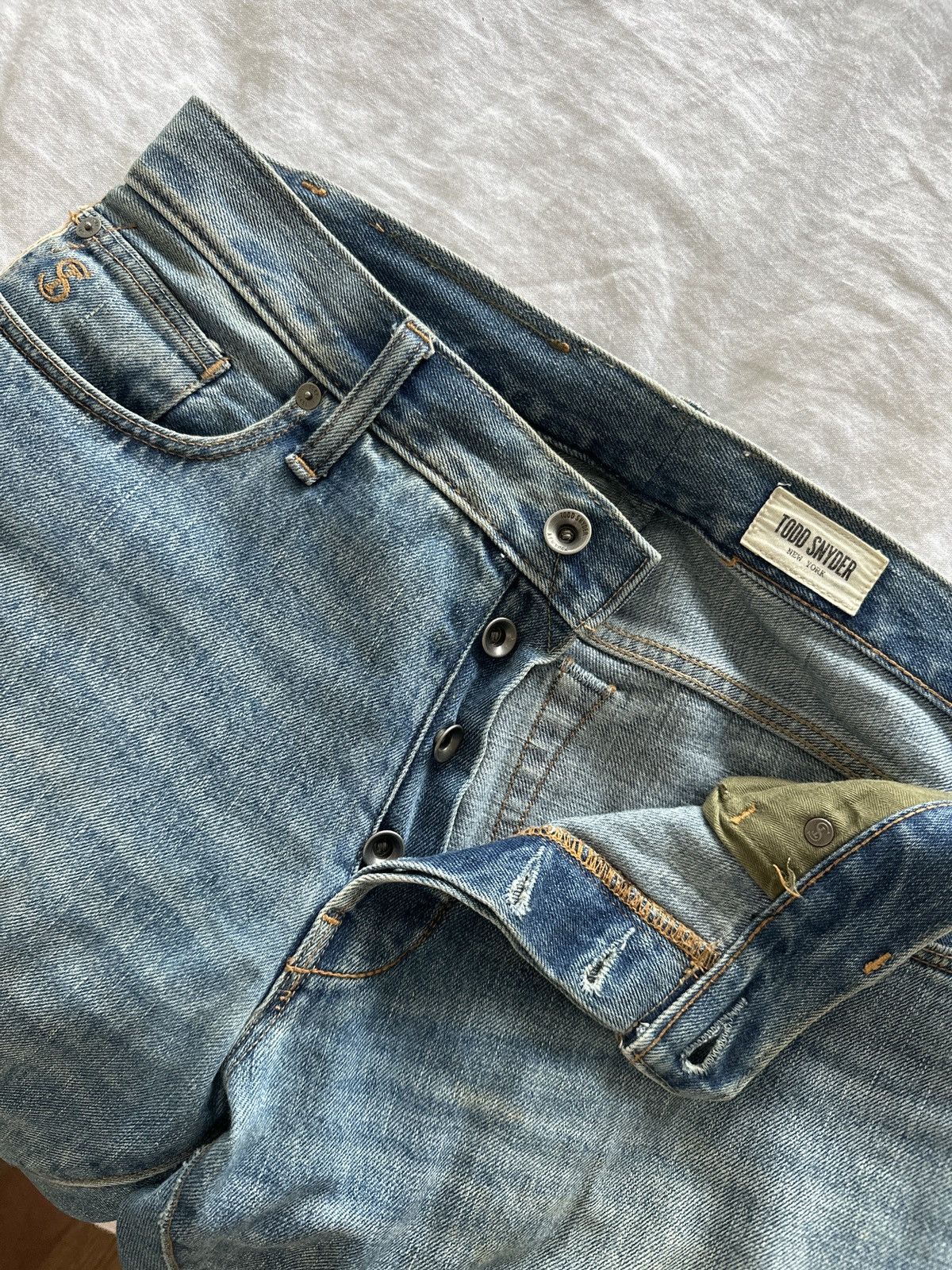 Todd Snyder Todd Snyder Selvedge Japanese Denim Jeans Size US 31 - 2 Thumbnail