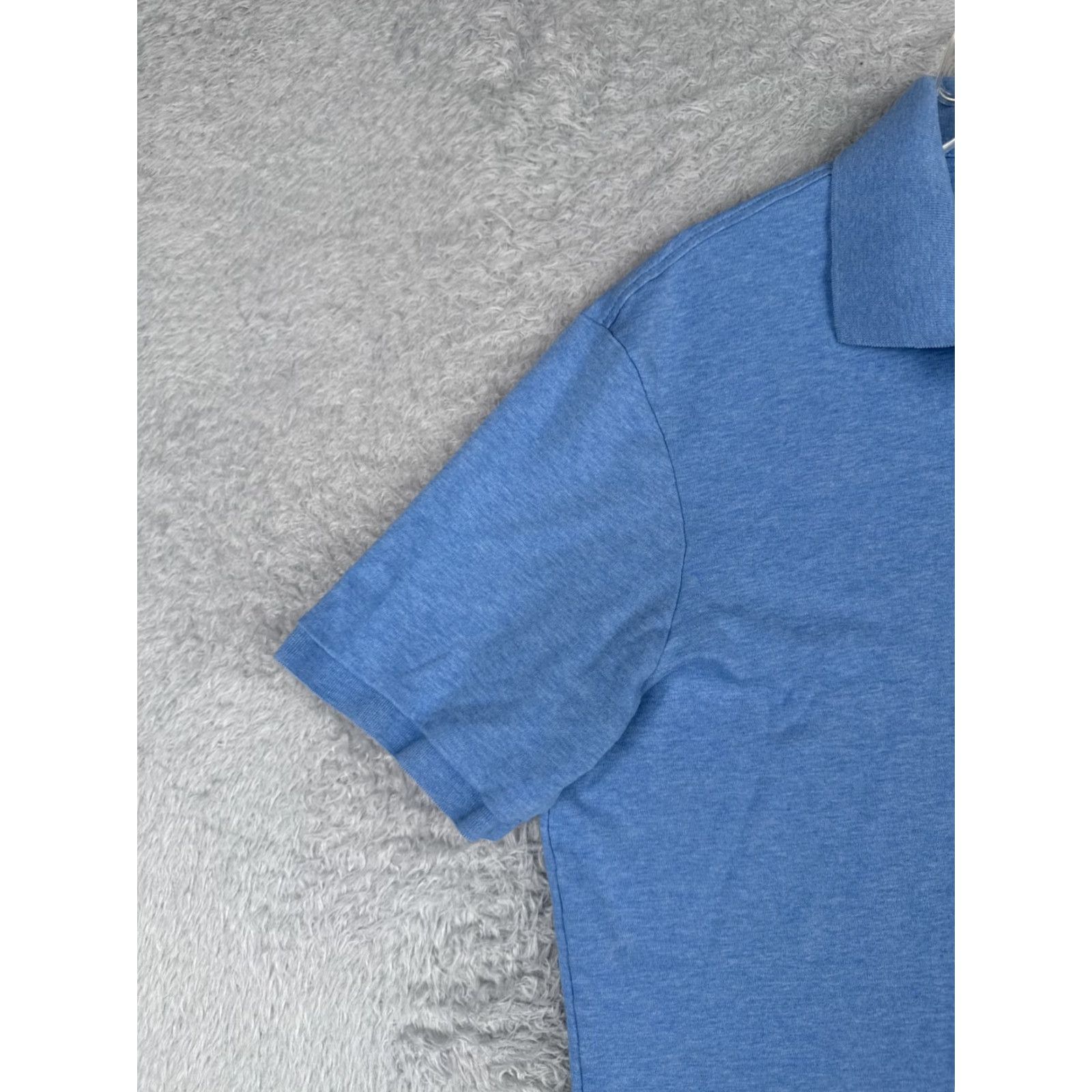 Ralph Lauren VINTAGE Nike Polo Shirt Men Large Blue Golf Pony Short Sleeve Cotton Size US L / EU 52-54 / 3 - 3 Thumbnail