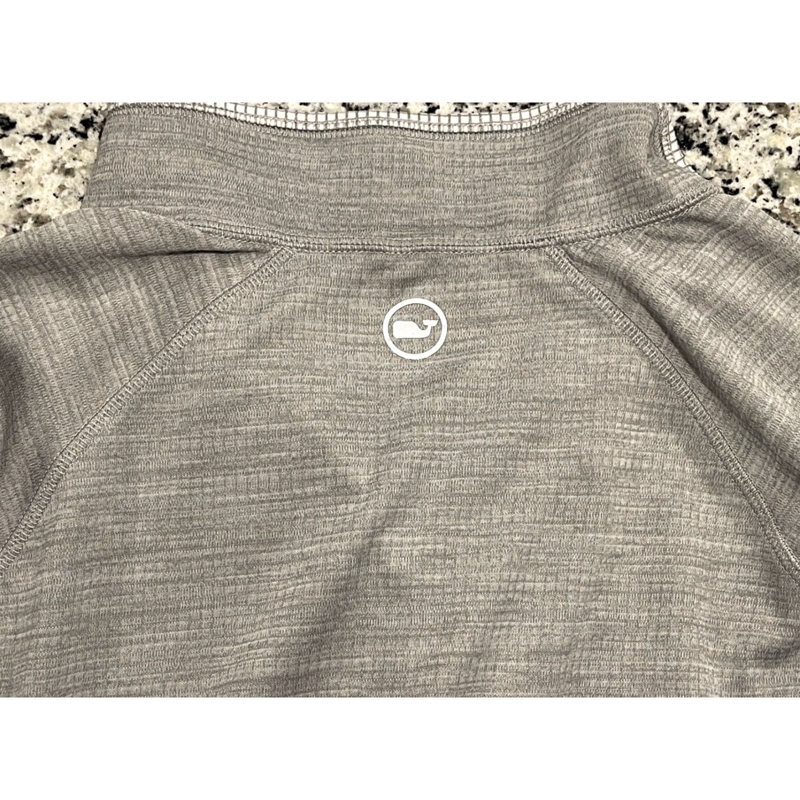 Vineyard Vines Vineyard Vines Performance Quarter Zip Pullover M Mens Gray Golf Activewear Shirt Size US M / EU 48-50 / 2 - 7 Thumbnail
