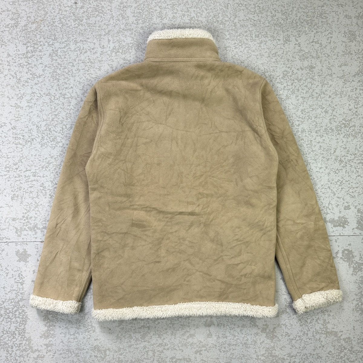 Japanese Brand × Uniqlo 💥Uniqlo Reversible Matter Fleece Nice Design Jacket Size US S / EU 44-46 / 1 - 6 Thumbnail