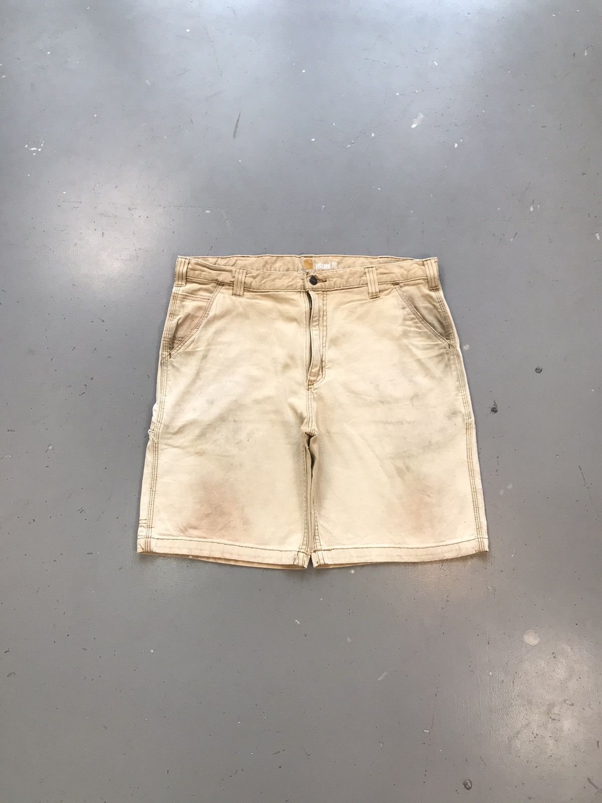 Vintage Carhartt b11 BRN cargo denim jort