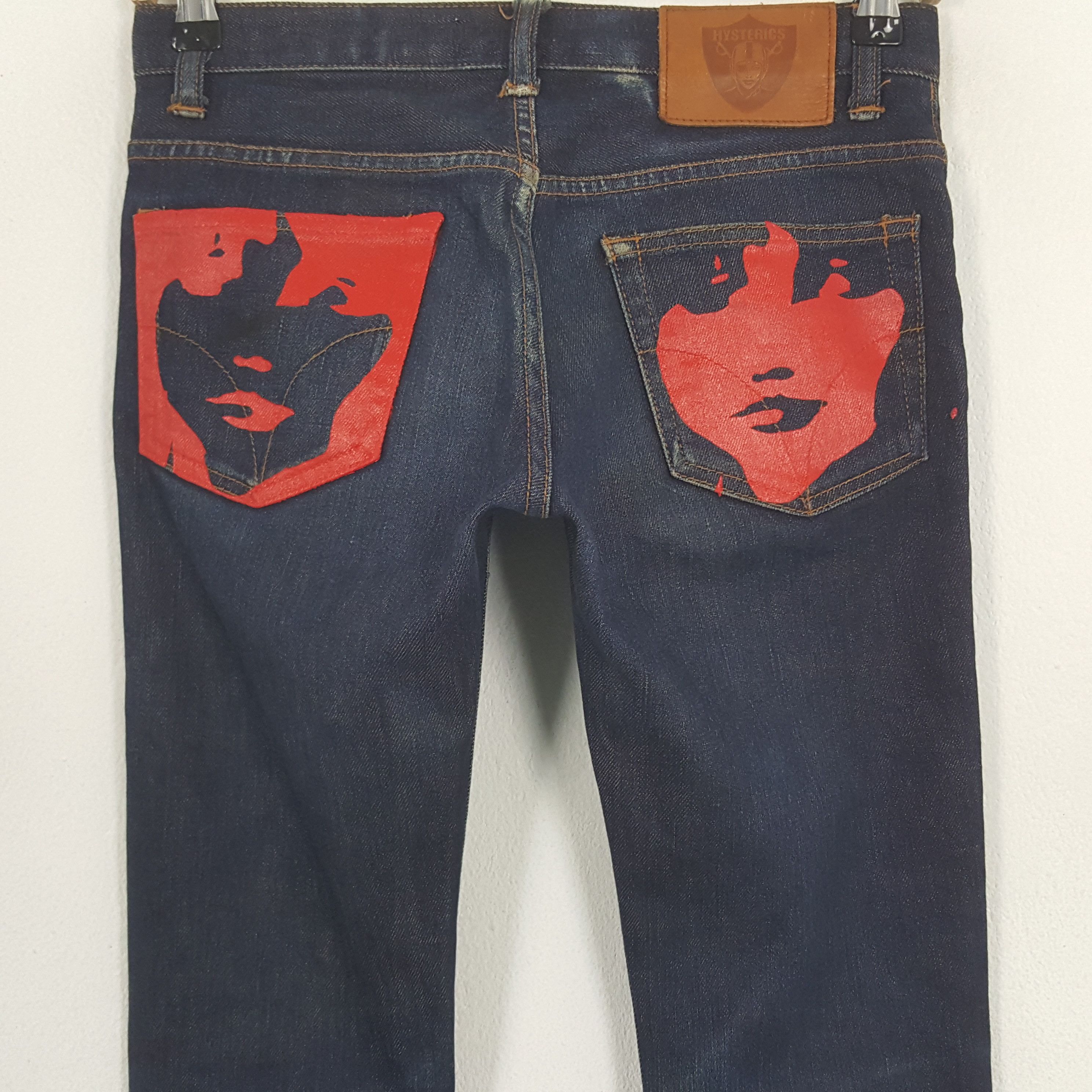 Hysteric Glamour × Japanese Brand × Vintage Vintage Hysteric Glamour Japan Custom Pocket Jeans Size 27" / US 4 / IT 40 - 2 Thumbnail