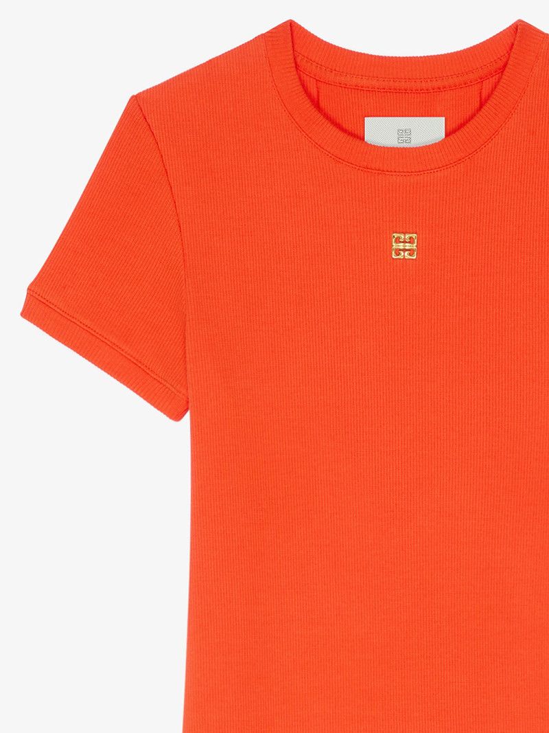 Givenchy o1n1vont0326 Dress in Orange Size S / US 4 / IT 40 - 4 Thumbnail