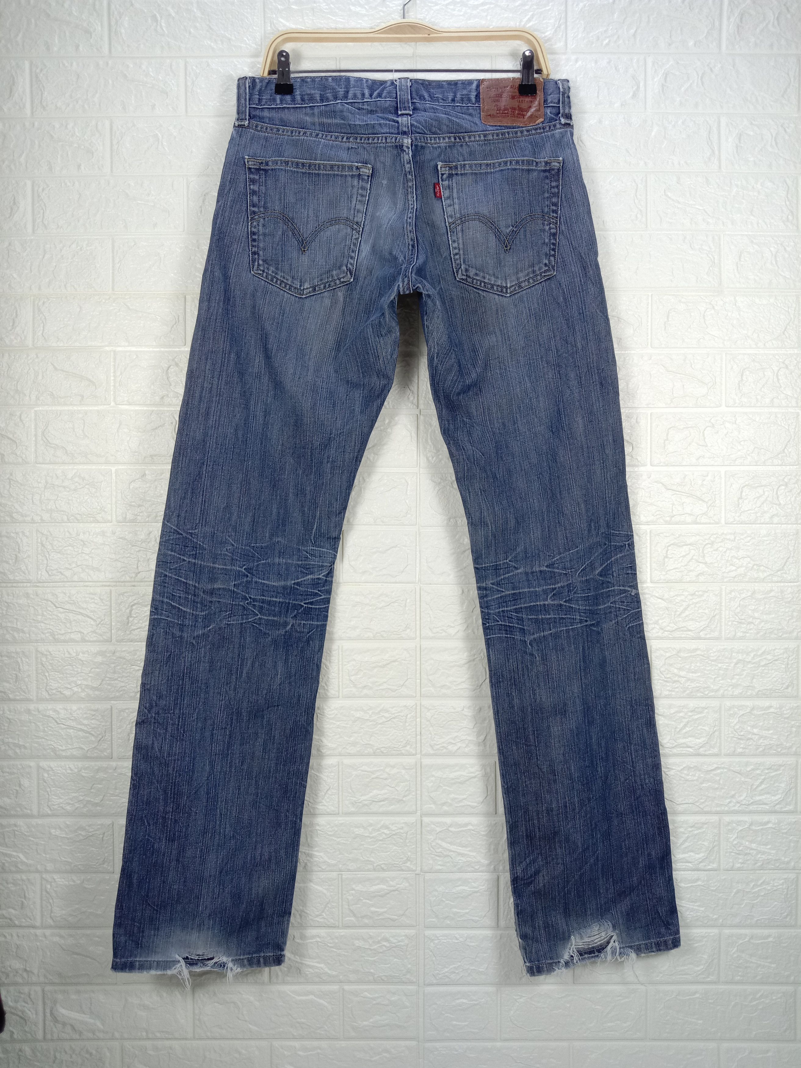 Levi's Vintage Levi's 514 Slim Straight Jeans Earth Tone Denim Size US 32 / EU 48 - 5 Thumbnail