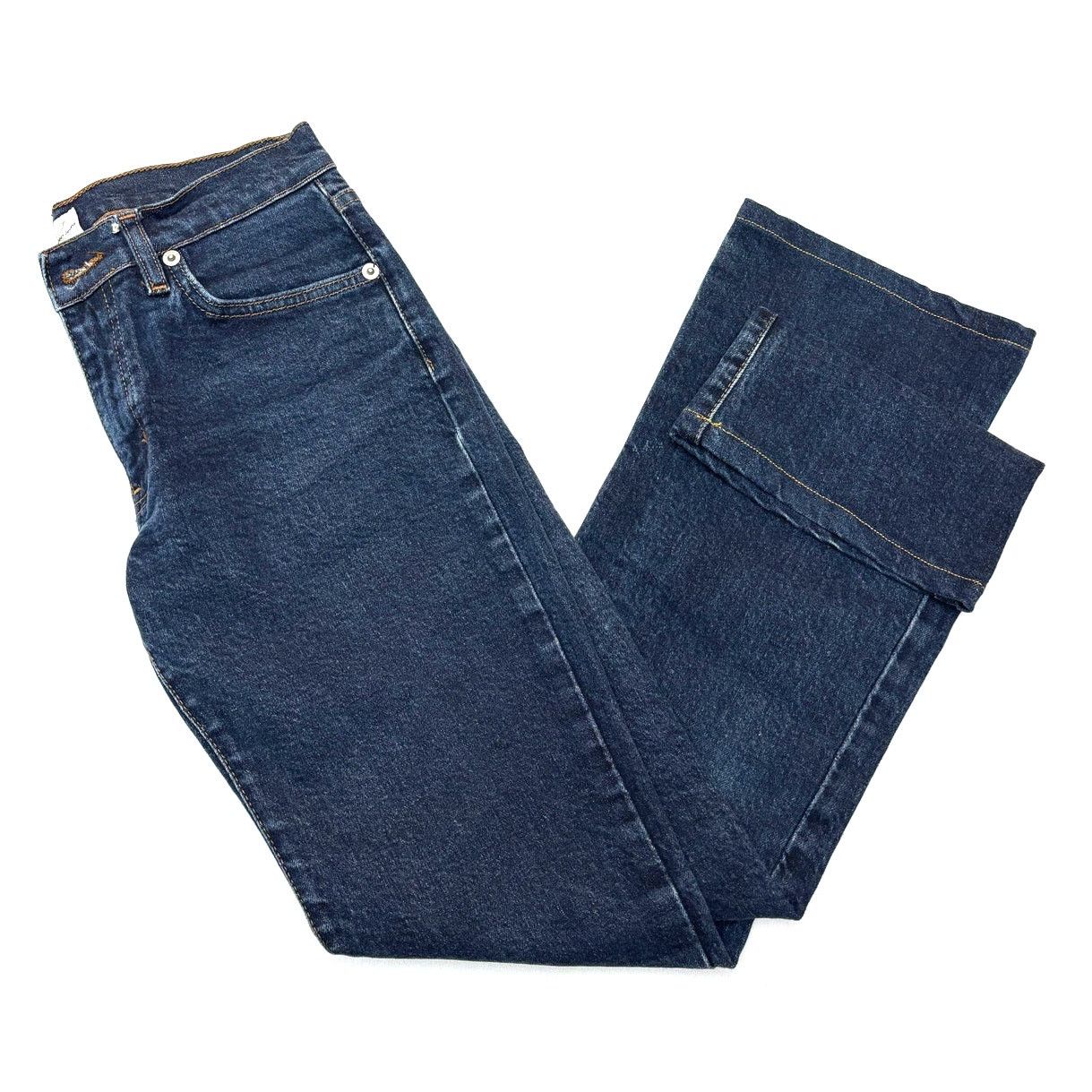 Calvin Klein 205W39NYC CALVIN KLEIN Dark Wash Bootcut Jeans | Size 1 | 26W x 28.5 L Size 26" / US 2 / IT 38 - 1 Thumbnail