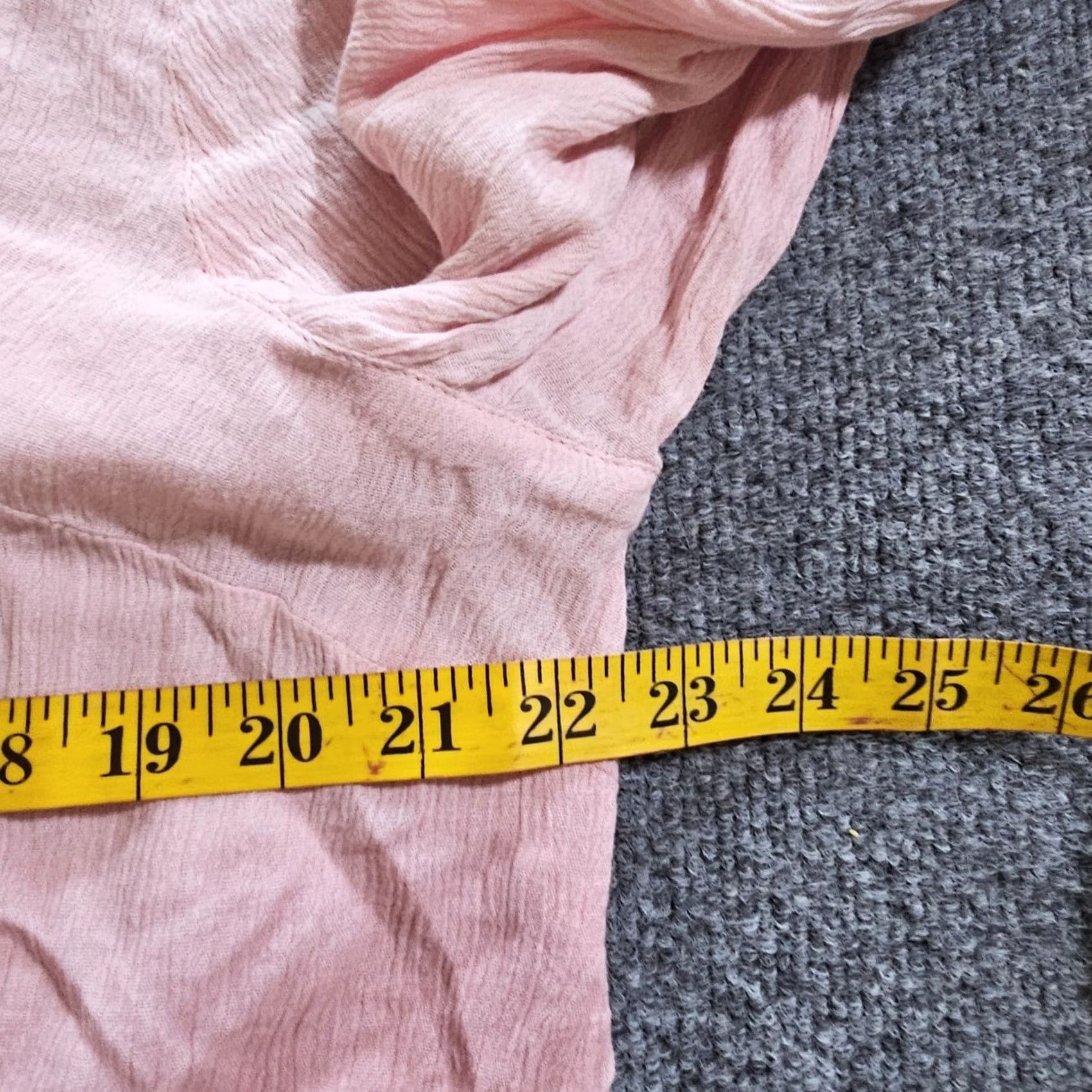 J. Jill J Jill Top Blouse Womens Petites Large Pink Ombre Button Tie Waist Long Sleeve Casual Shirt Size L / US 10 / IT 46 - 5 Thumbnail
