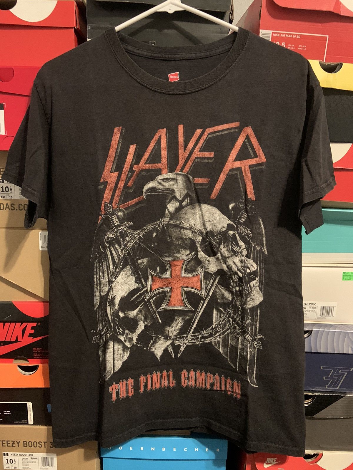 Hanes Slayer Final World Tour Tee 2019 Size US M / EU 48-50 / 2 - 1 Preview